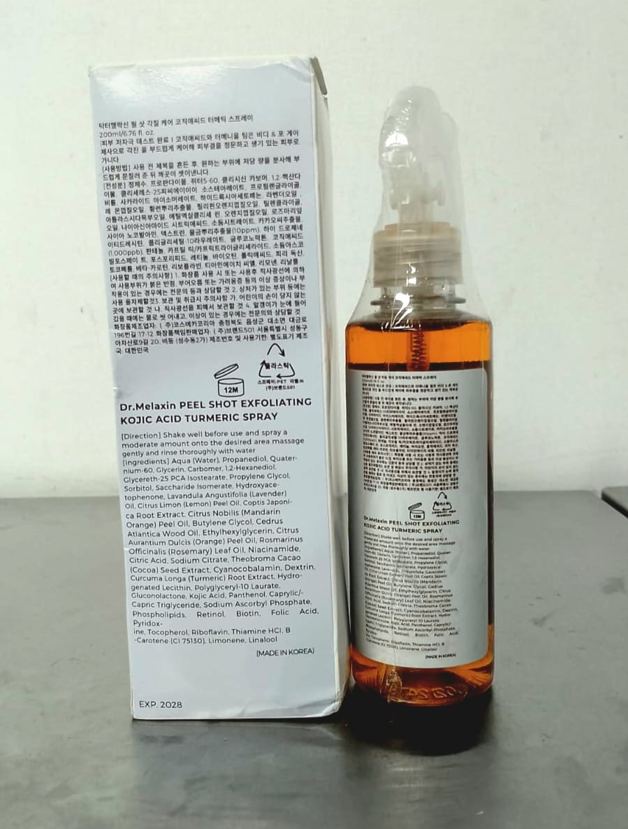 Dr Melaxin Peel shot