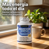 Magnesium Complex - Mas energia todo el dia, menos cansancio
