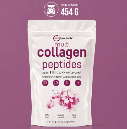 Multi Collagen Peptides en polvo sin sabor 454g