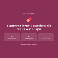 URO Probiotic - modo de uso